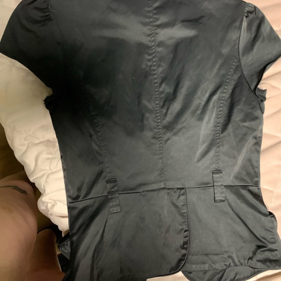 Black Le Chateau satin top - Picture 3 of 3